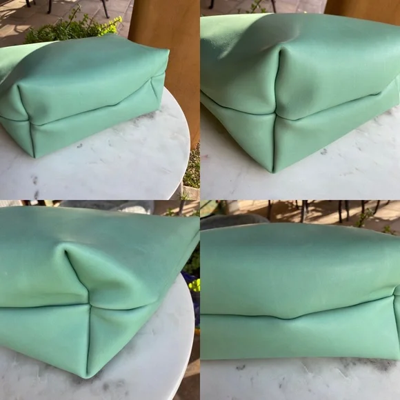 SOLD Portland Leather Goods Mint Smooth Leather Tote - Picture 12 of 16